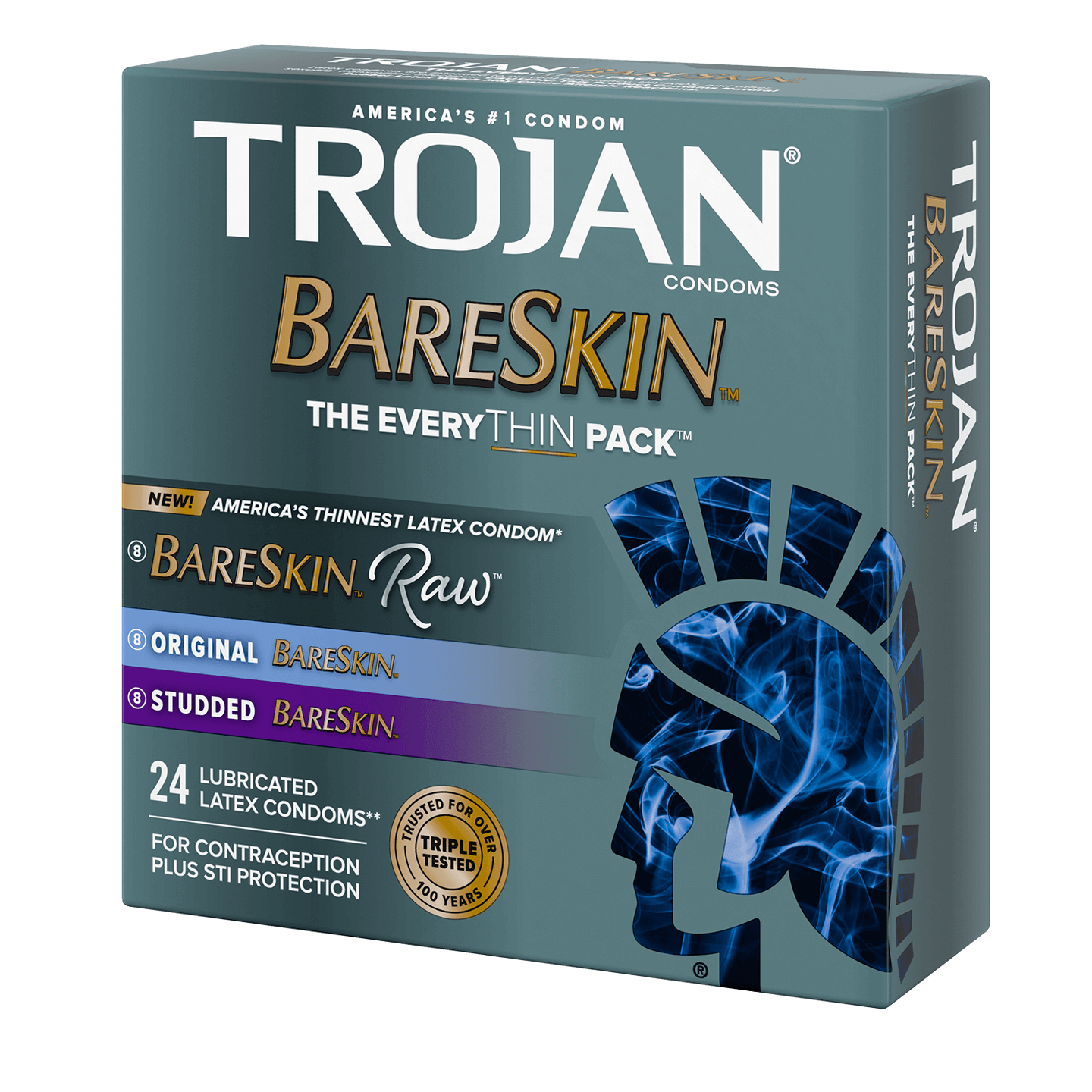 Bareskin™ The Everythin Pack™ Condom Variety Pack Trojan™ 